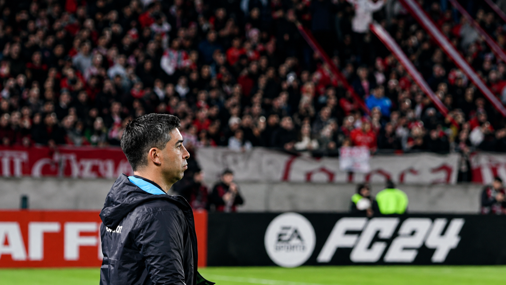 Francisco Troncoso en día de partido